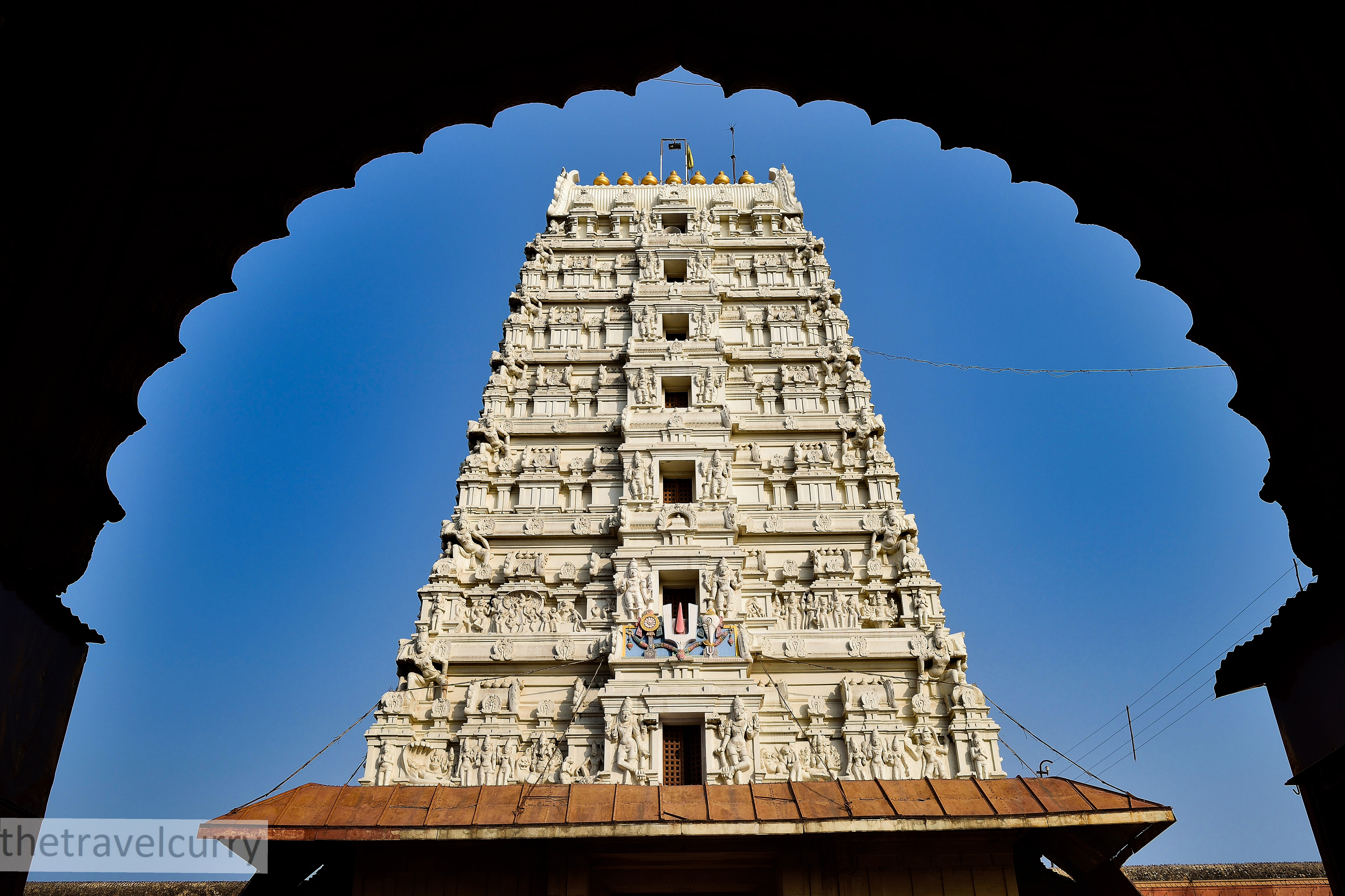 Ornate gateway of Rangji Temple