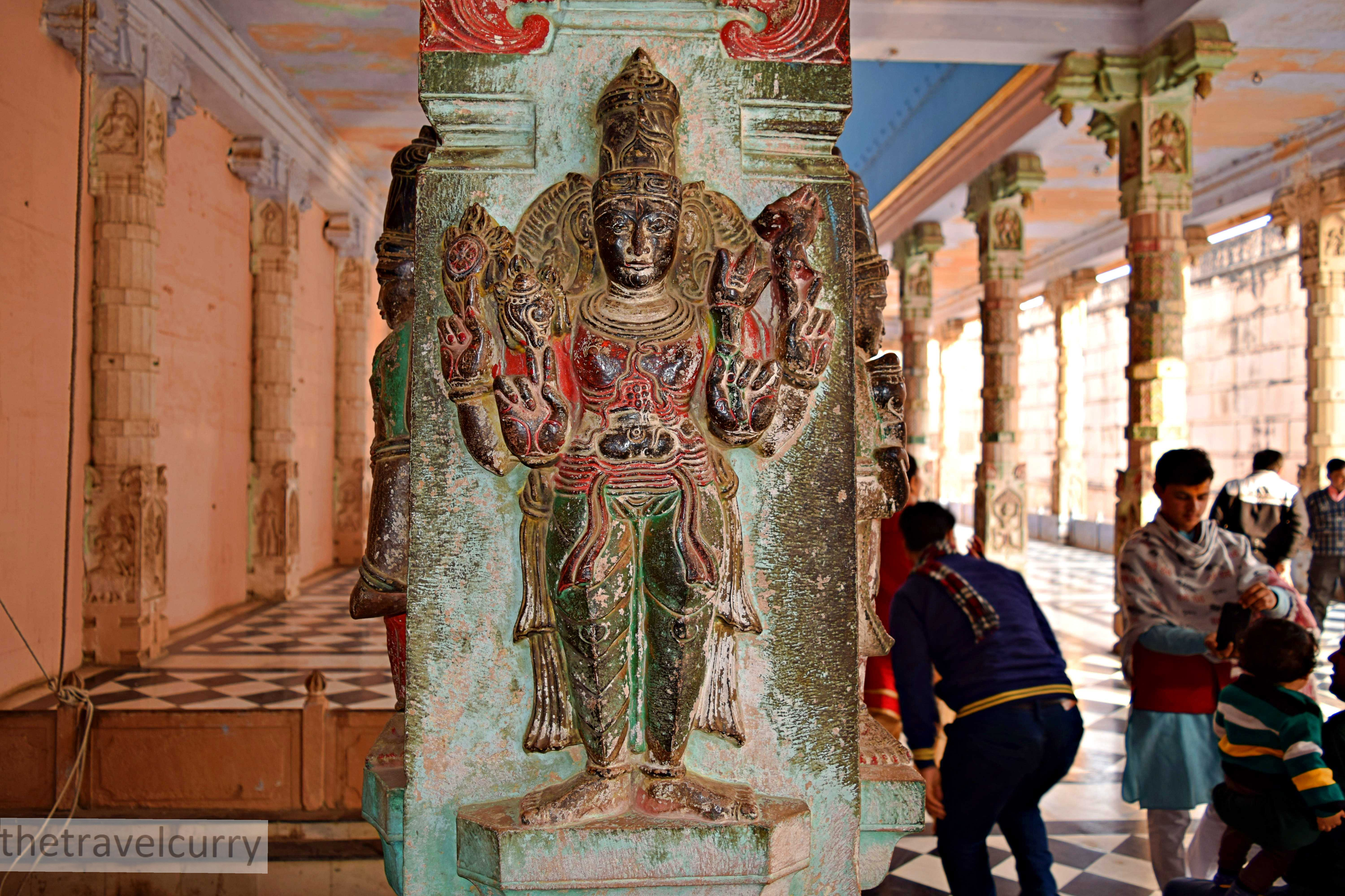 Lord Vishnu's sculpture 