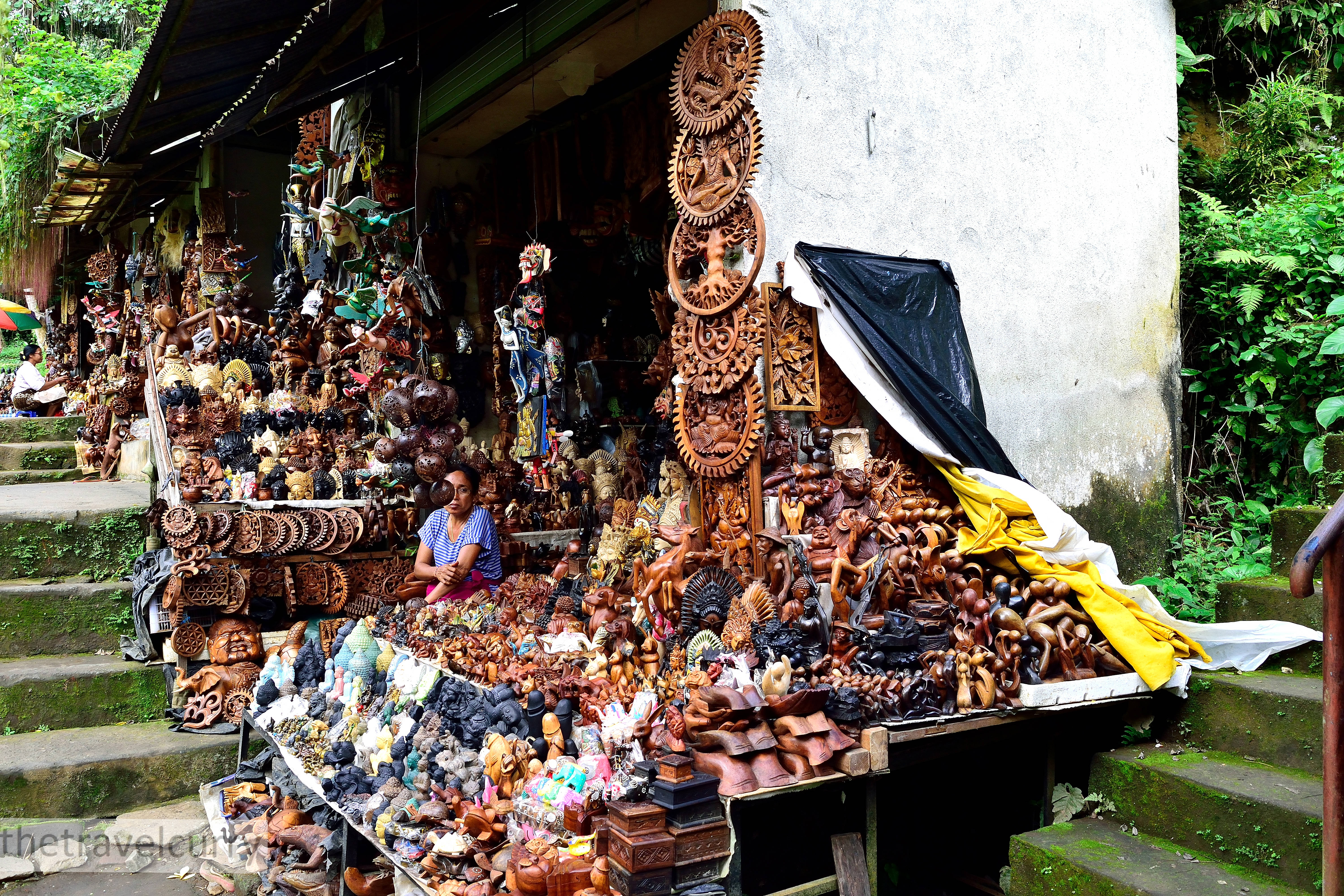 The Flea Market in Goa Gajah Bali