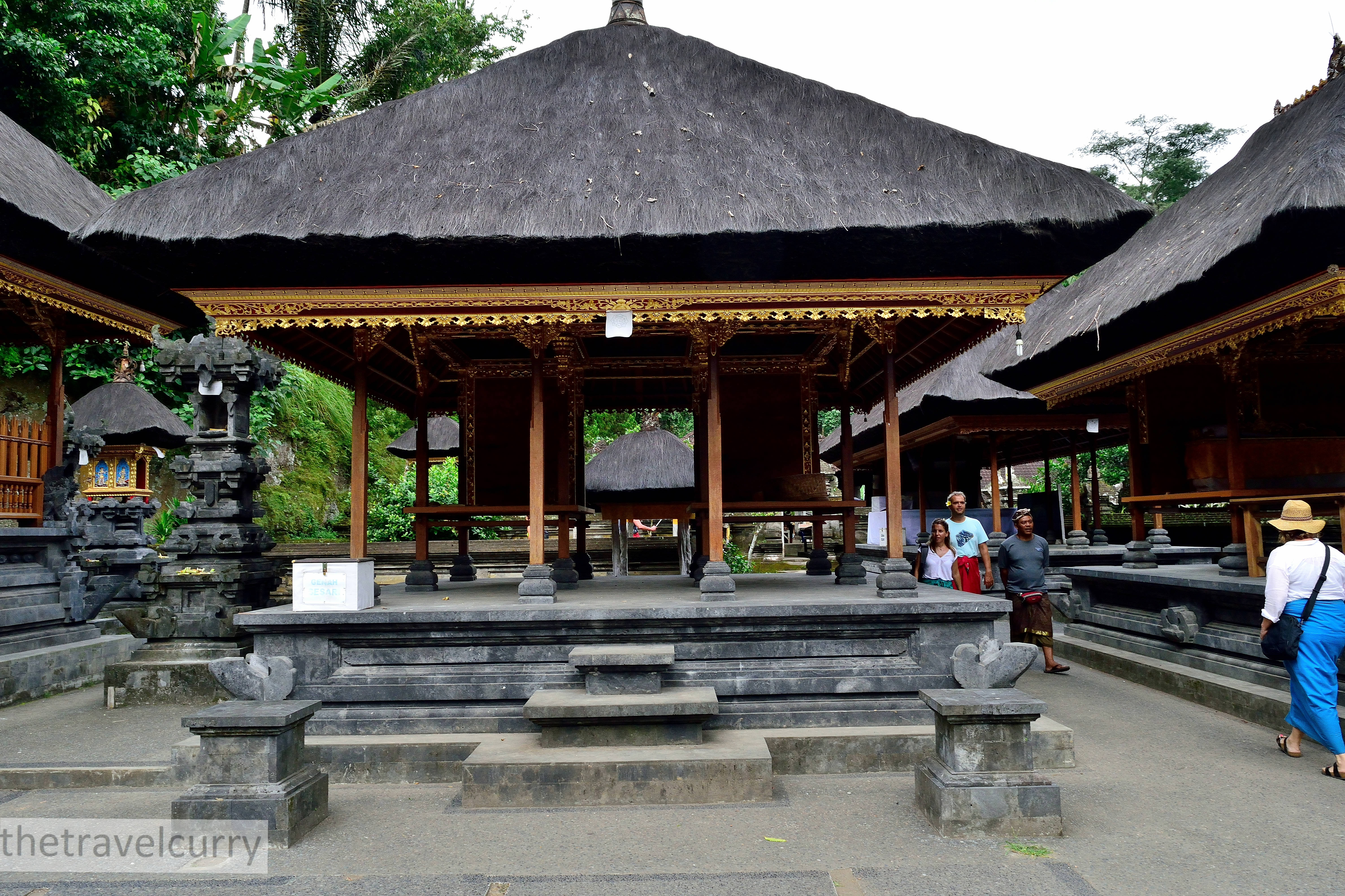Smaller temples in Goa Gajah premises