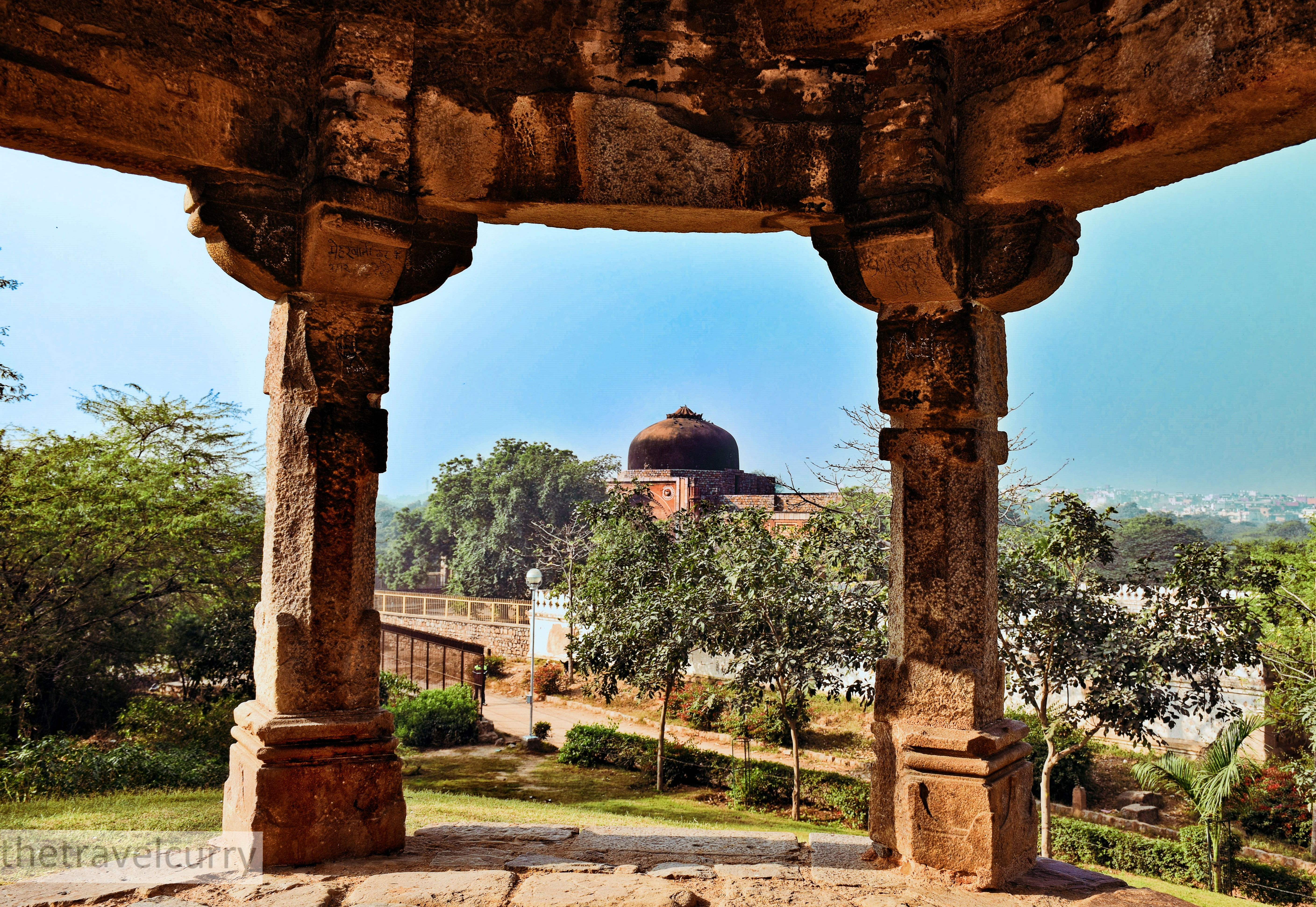 View from Mehrauli Archaeological Park
