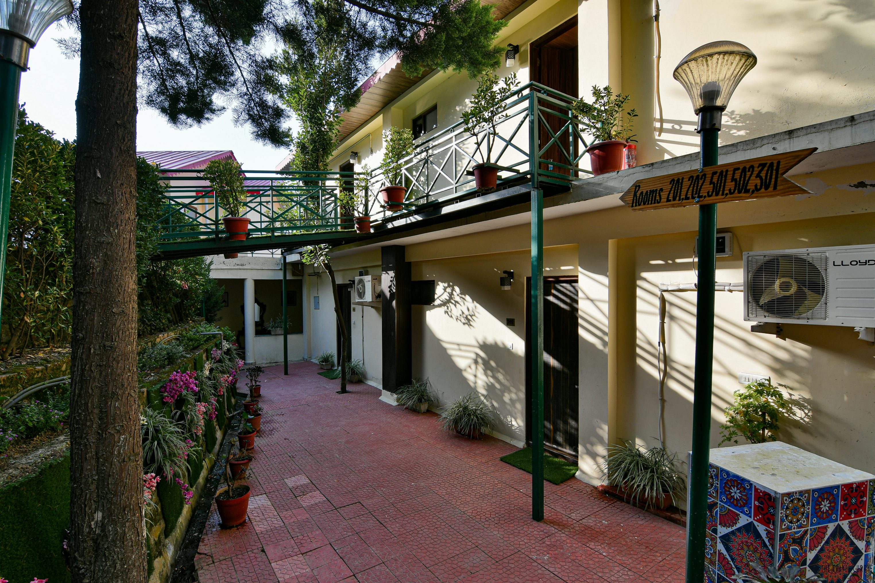 The executive block of Maple Resort