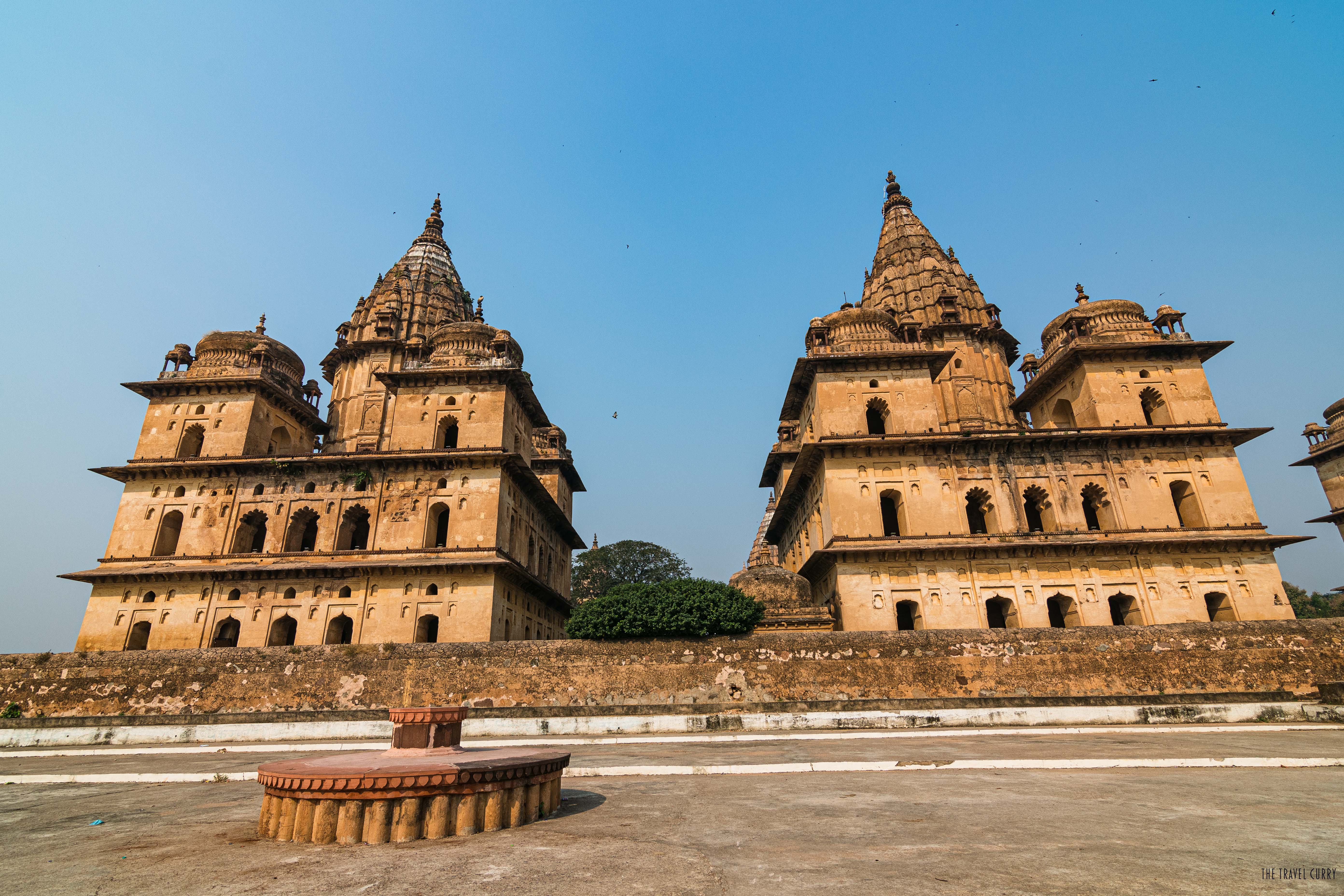 Twin Cenotaphs in Orchha