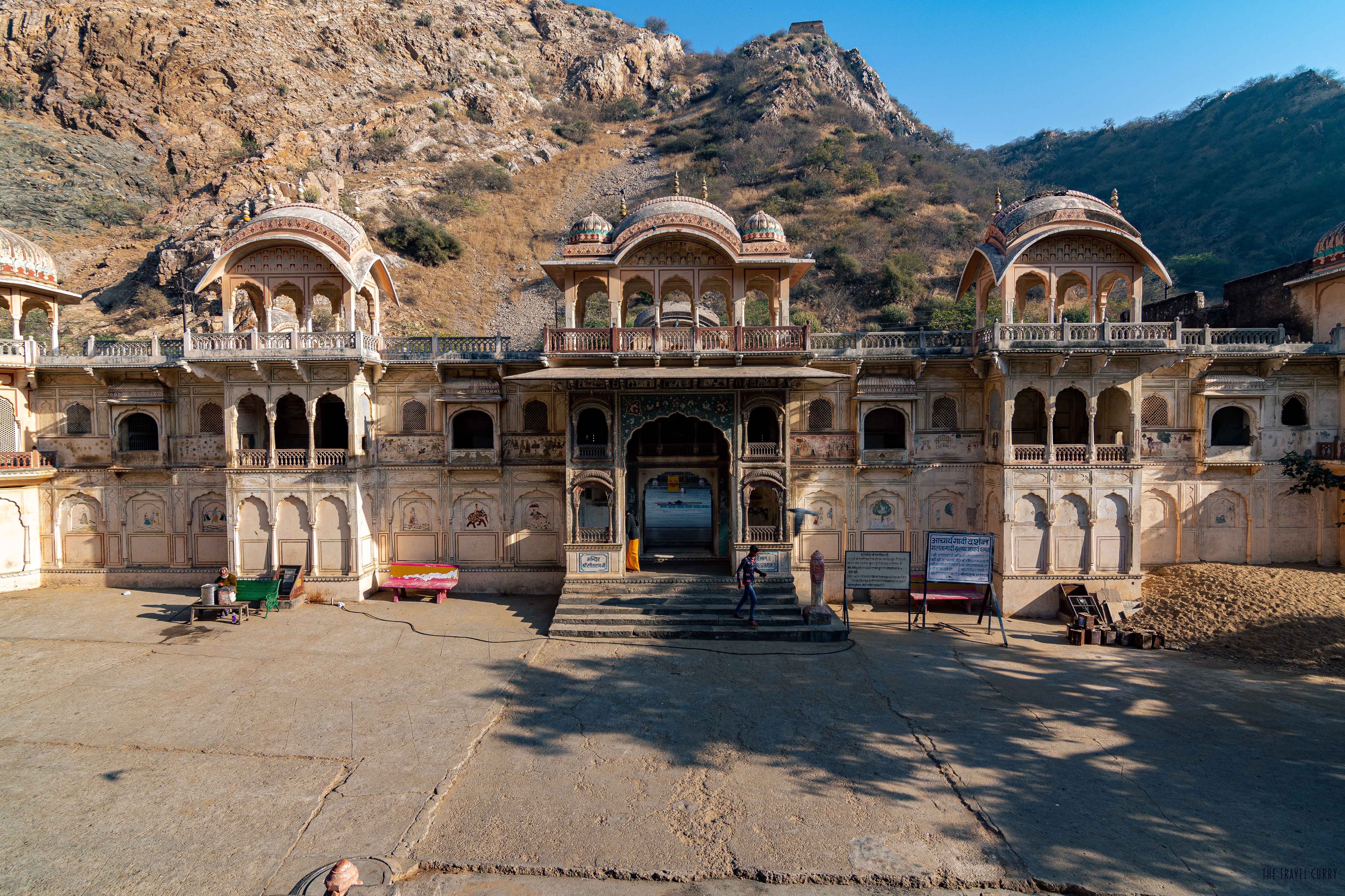 Temples adjacent to Galtaji shrine