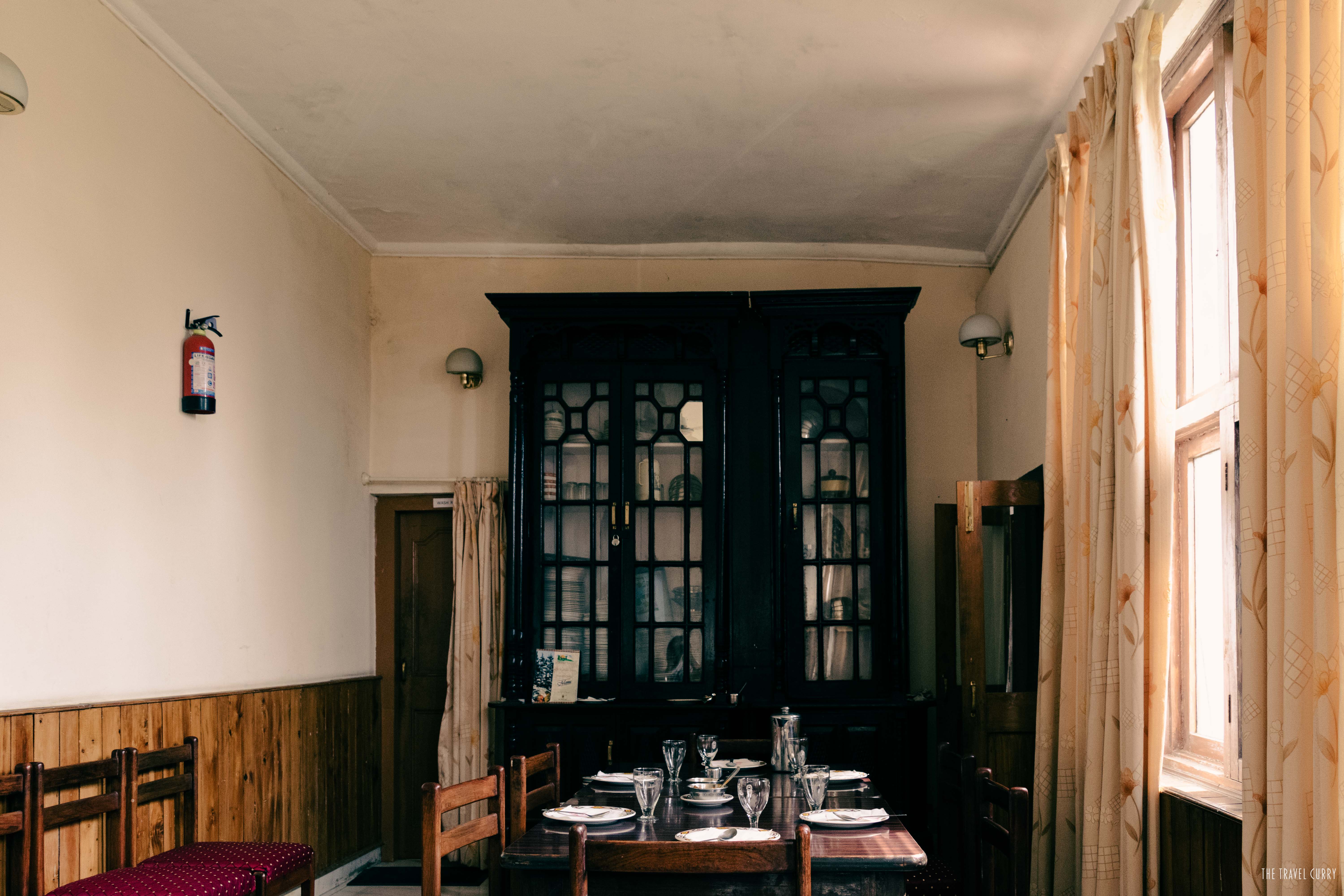 The dining hall