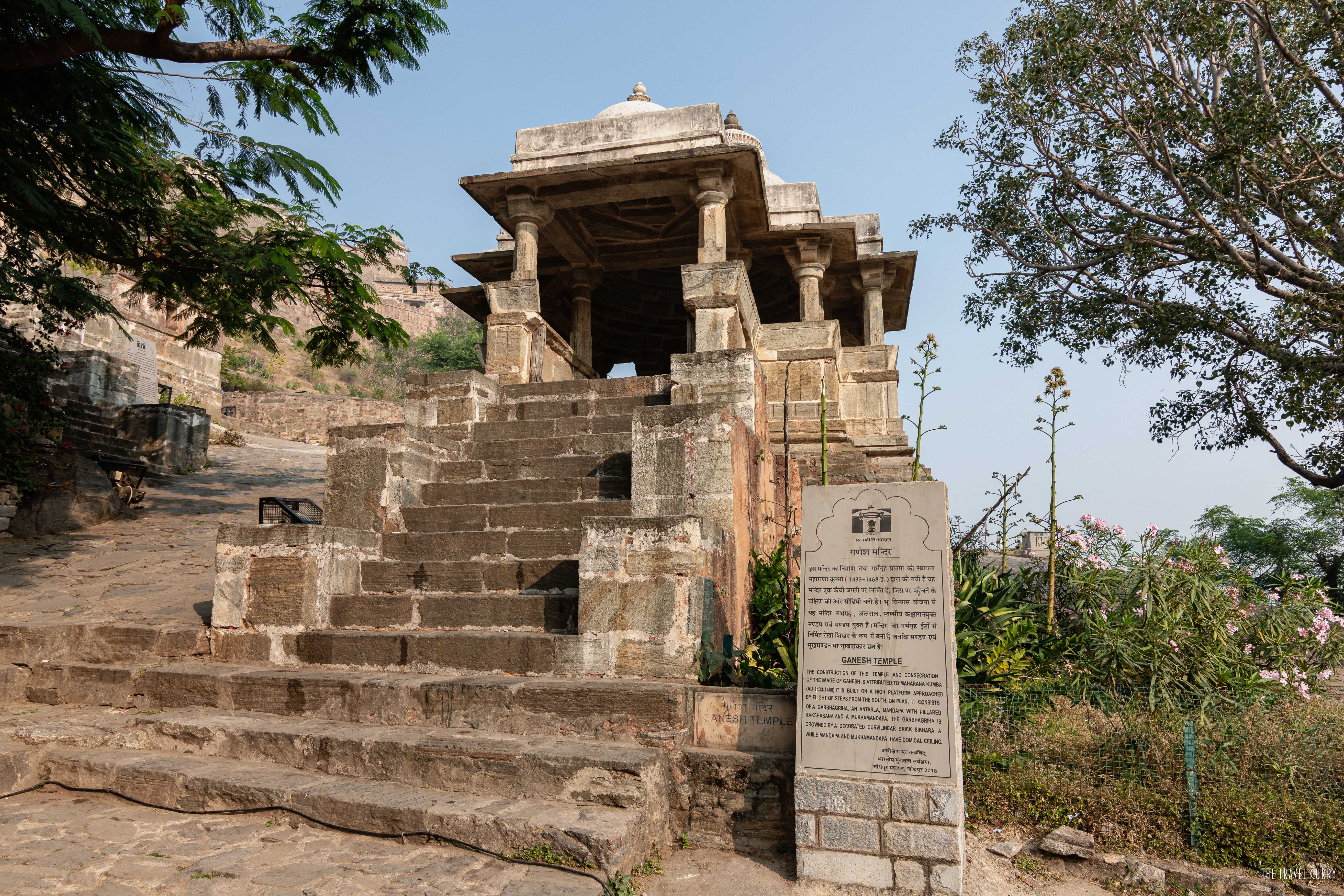 Ganesha Temple near Kumbhalgarh's Ram Pol