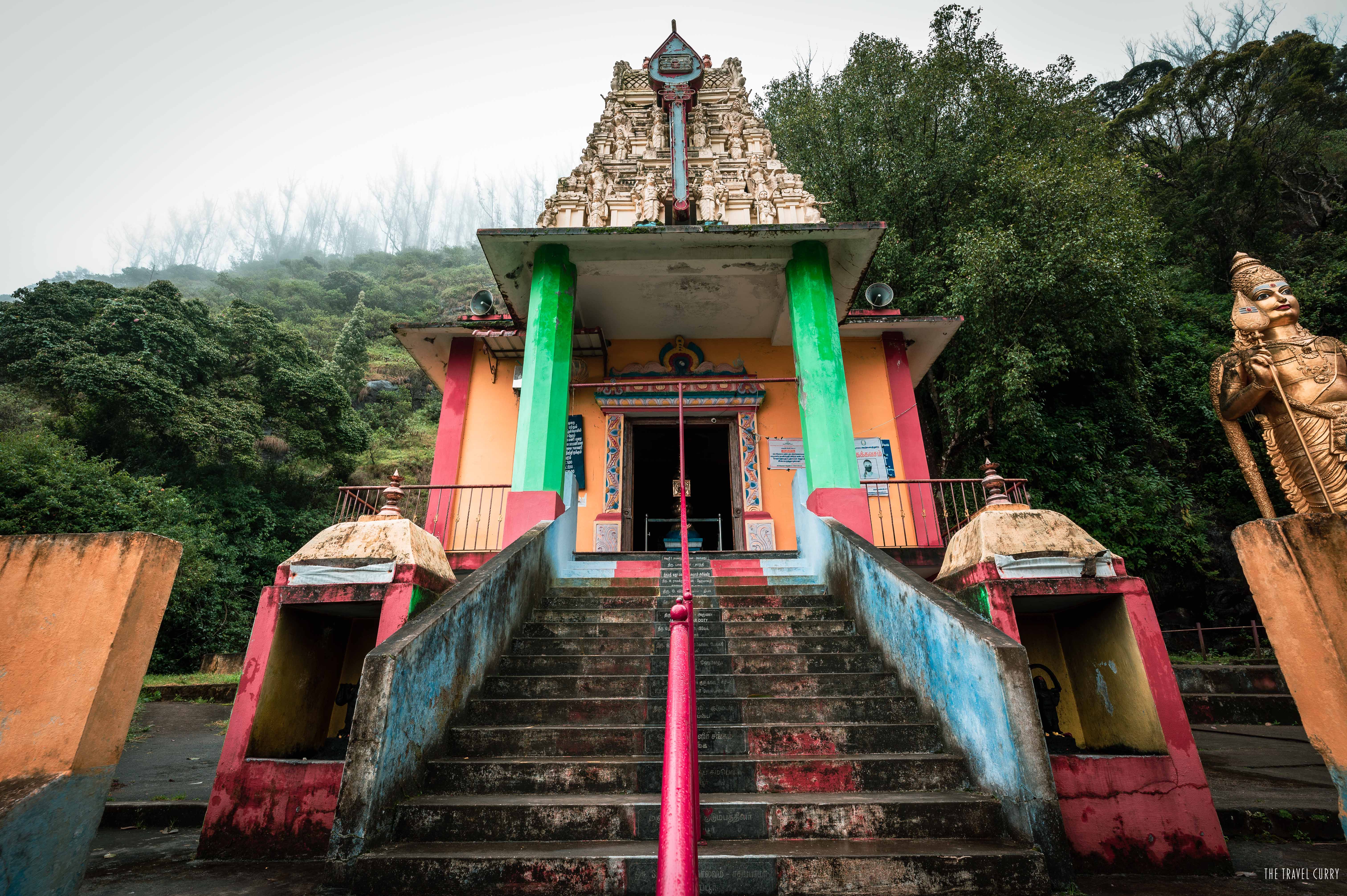 Staircase leading to Murugan Temple