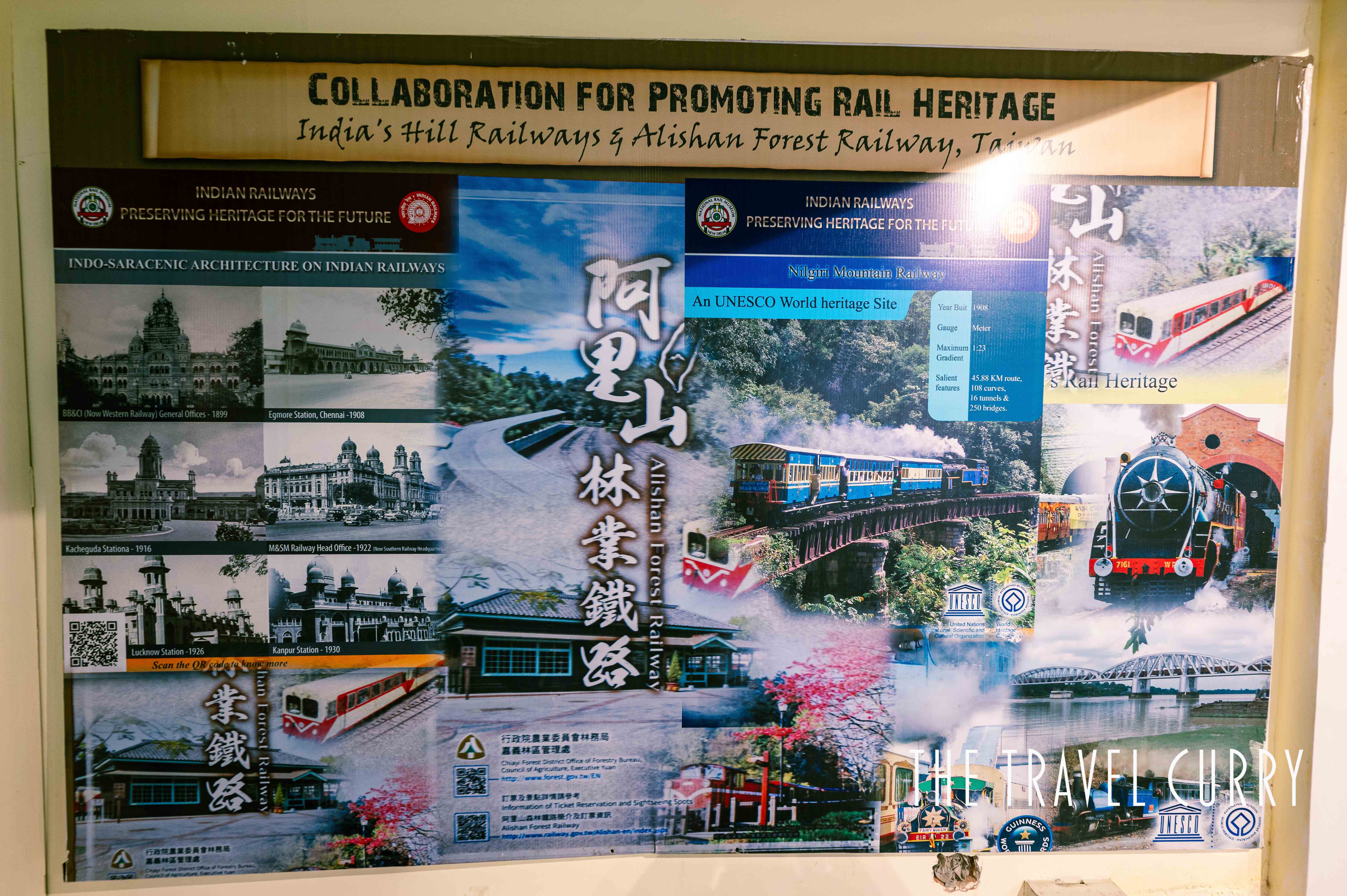 Promoting rail heritage- the indoor exhibit of the rail museum 