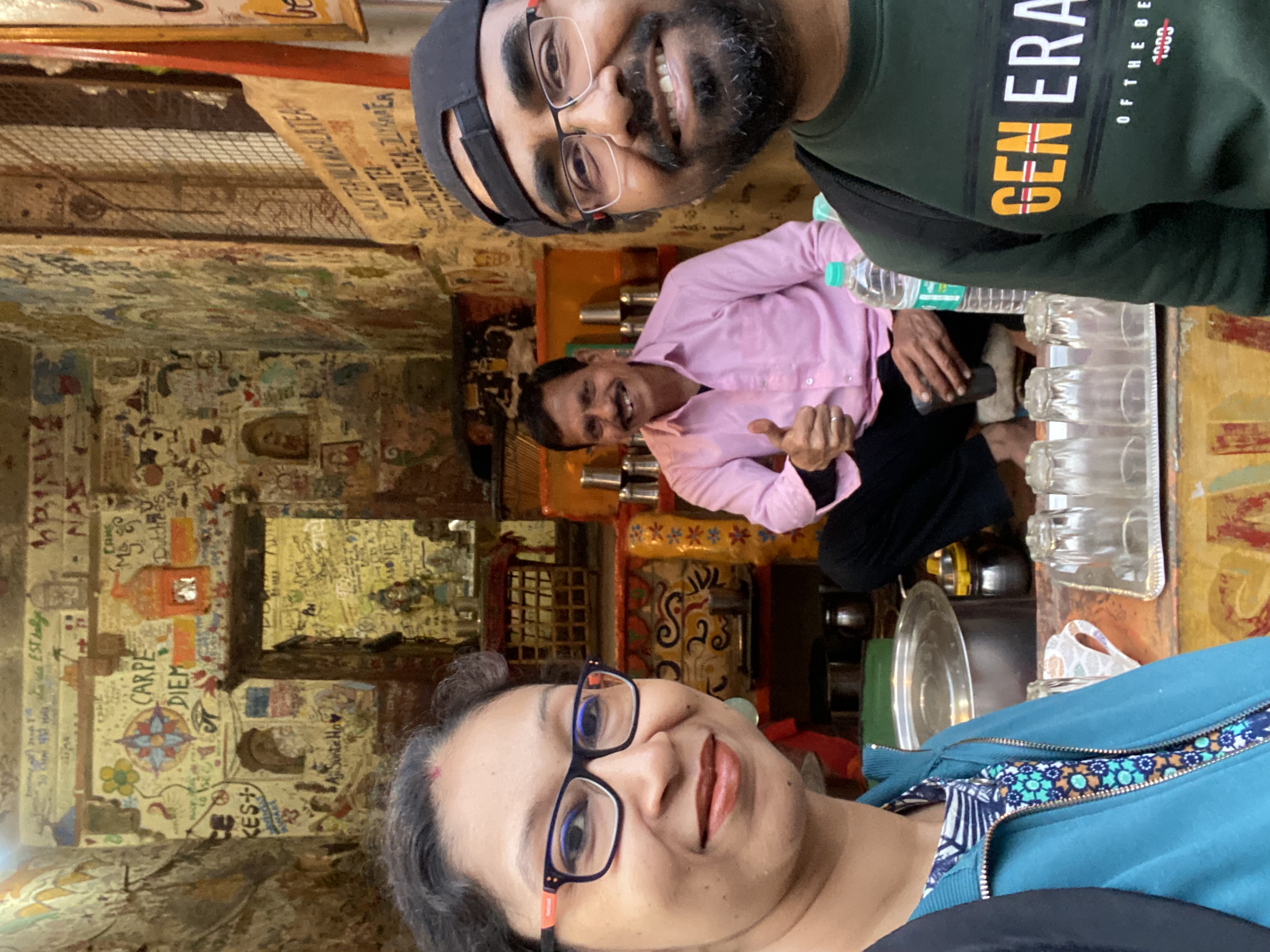 Krishna tea stall owner in Bundi