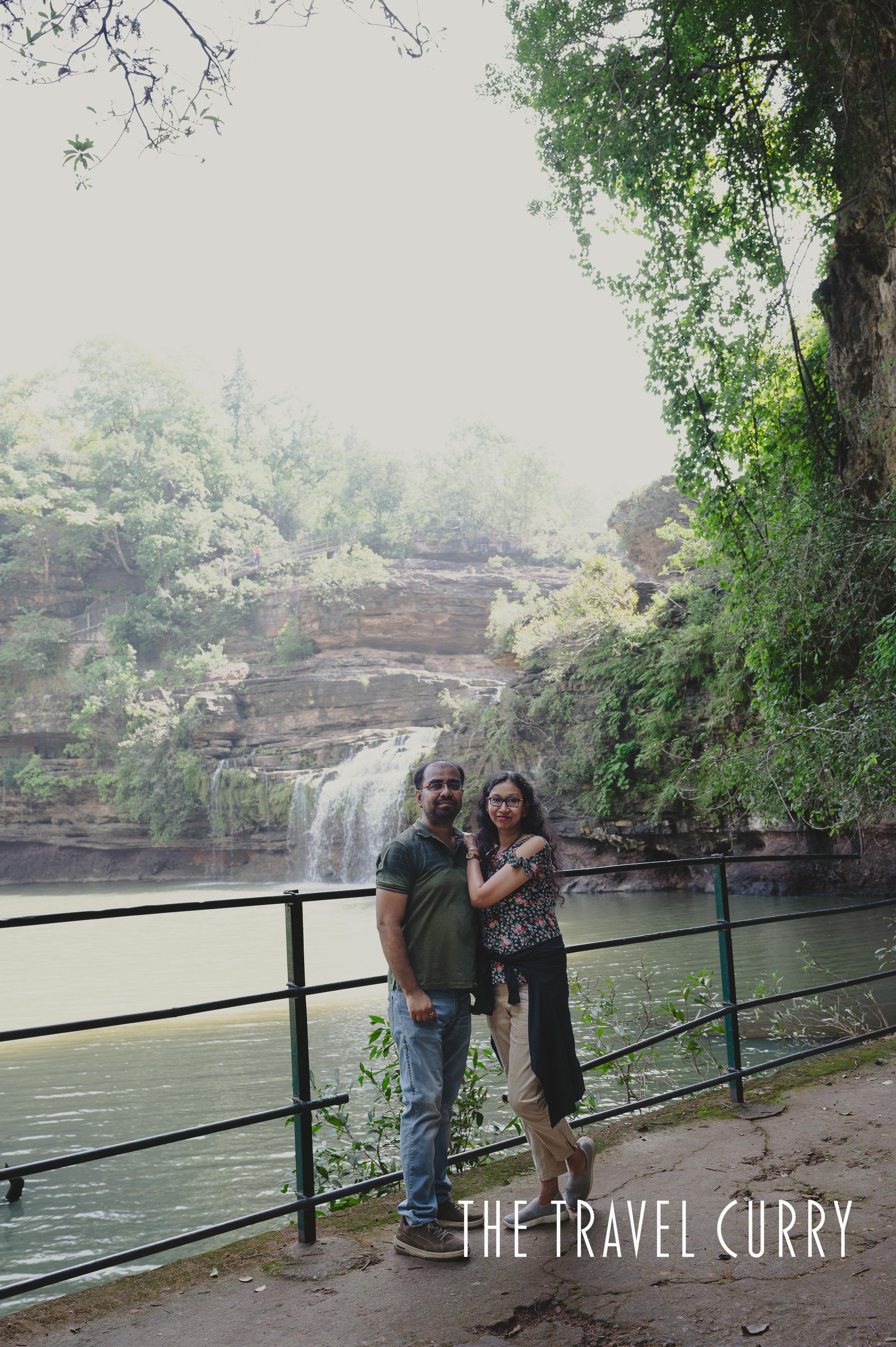 pandav caves and falls in panna forest