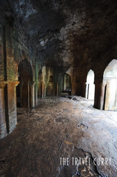 The hunting Lodge of Pandava Caves