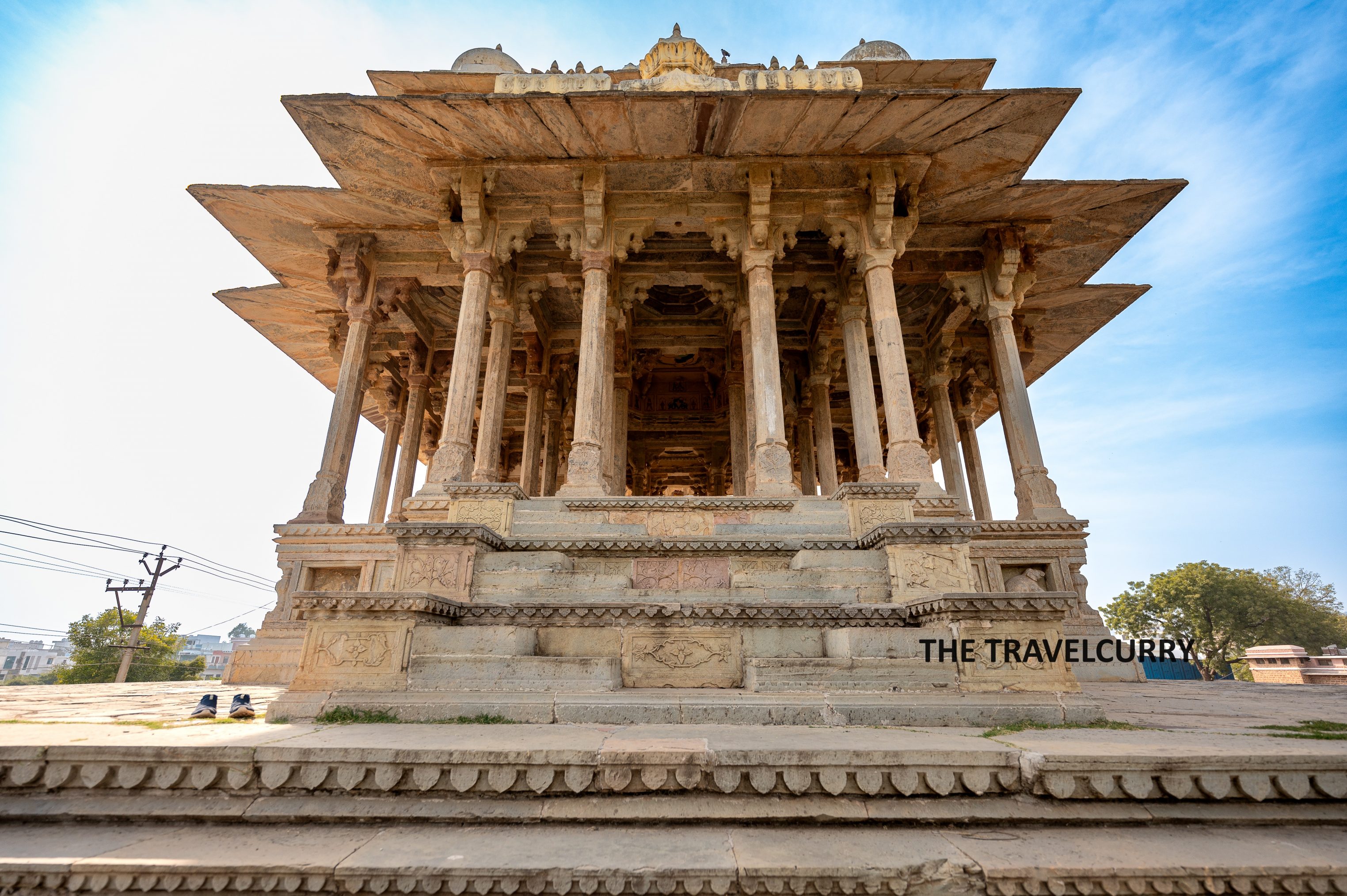 Bundi's glorious 84 pillared cenotaph