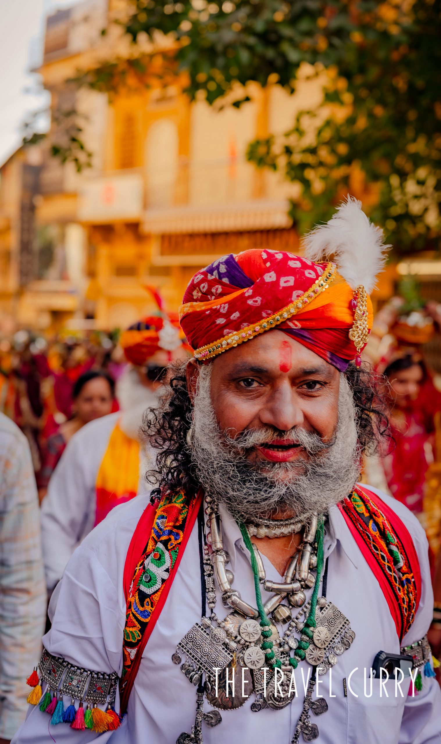 Rajasthani men at Jaisalmer Desert Festival 