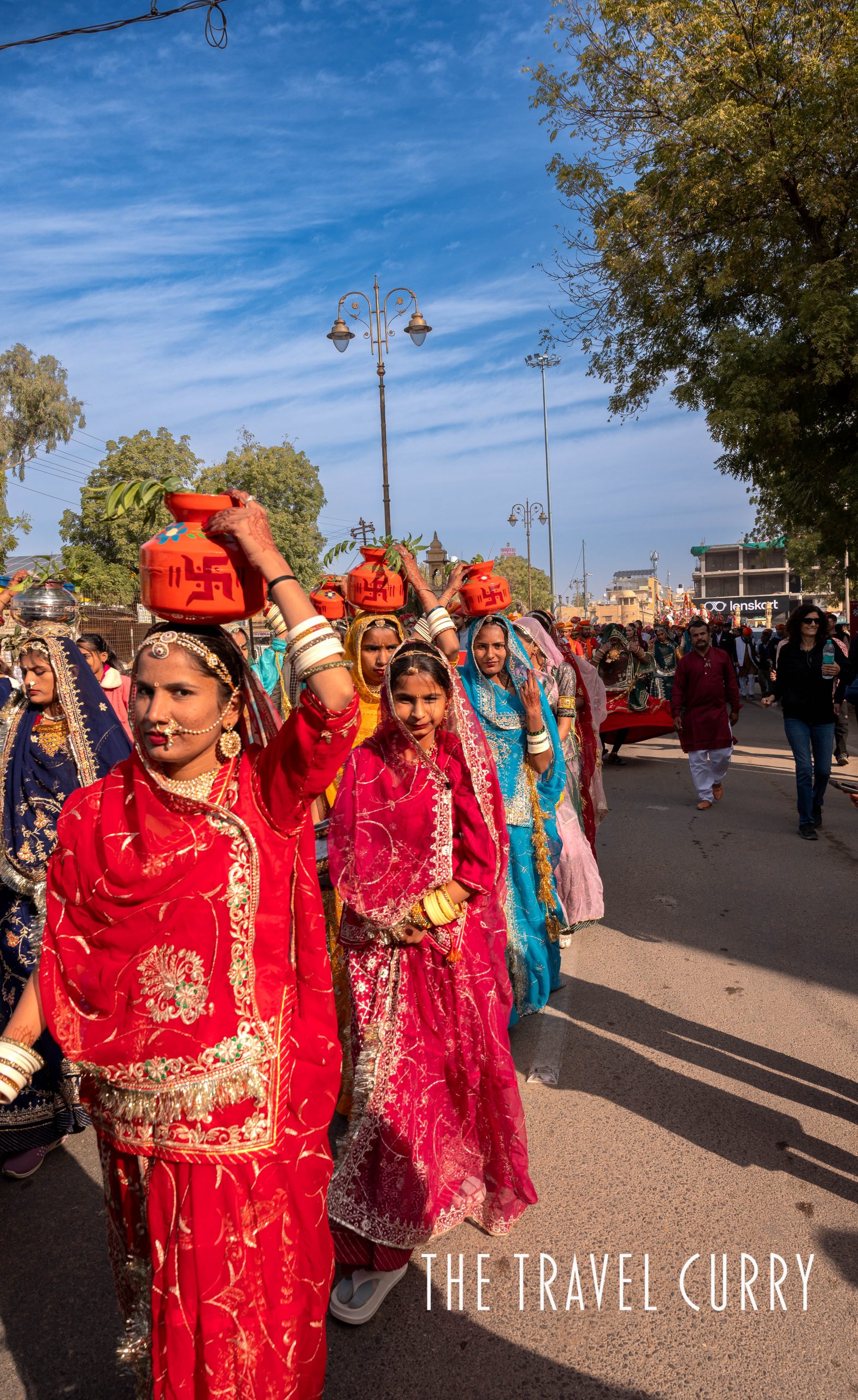 An age old prcatice which is still present in rural areas of fetching water from the desert