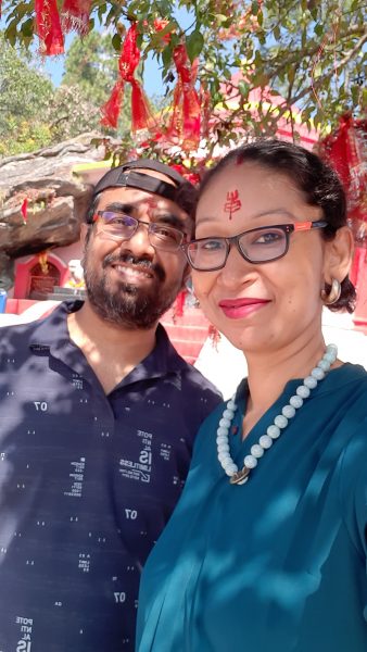 Seeking blessings from Kasar Devi Temple in Almora Uttarakhand