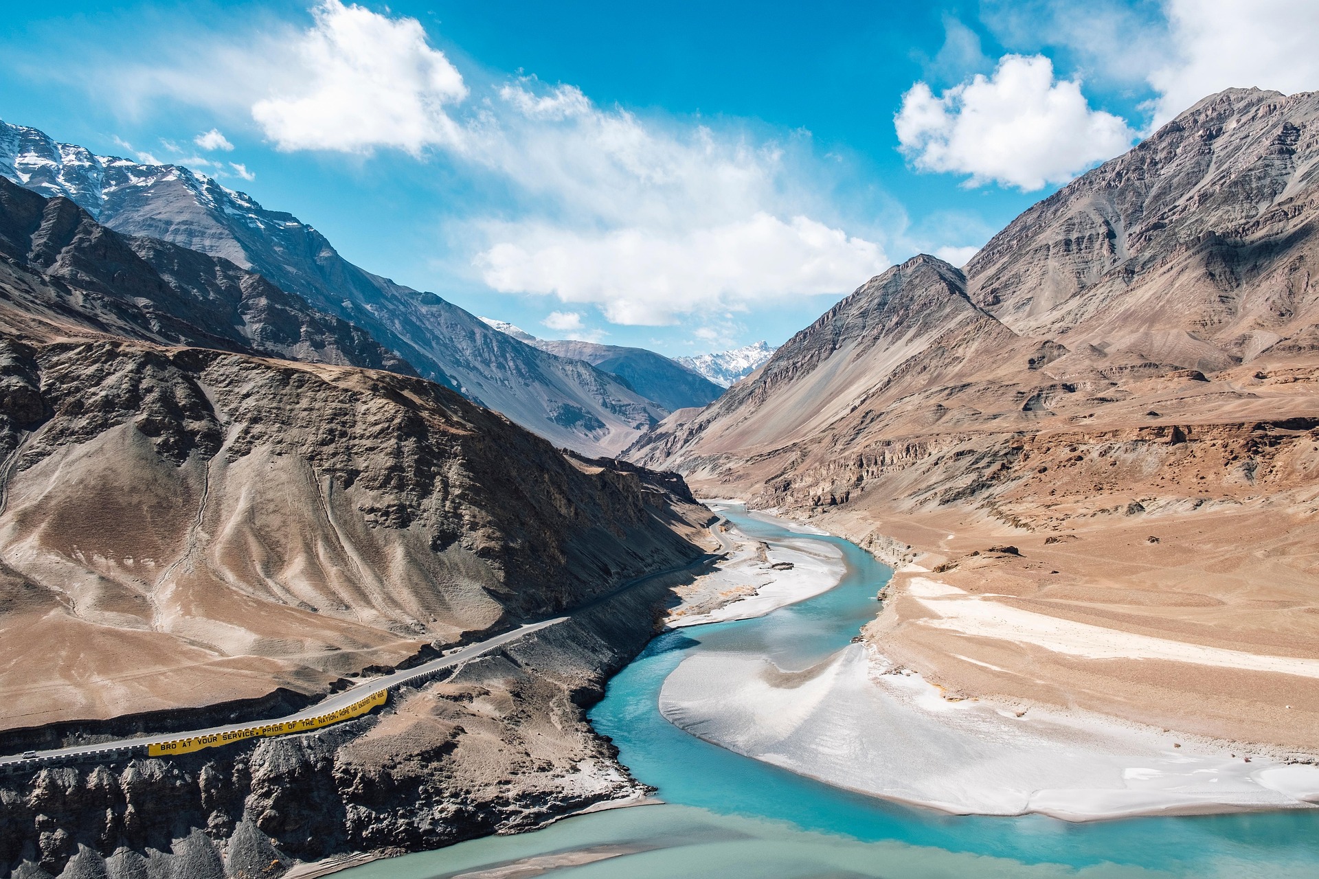 Serene landscape of Ladakh